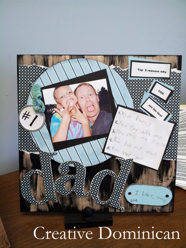 DIY Fathers day gift